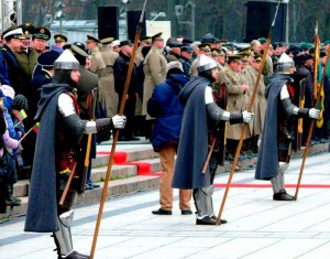 Lietuvos kariuomenės paradas 2012-ųjų lapkričio 23-iąją. Vytauto Visocko (Slaptai.lt) nuotr.